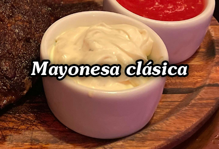 Receta de mayonesa clásica